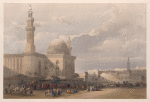 Mosque of Sultan Hassan, from the Great Square of the Rumeyleh.