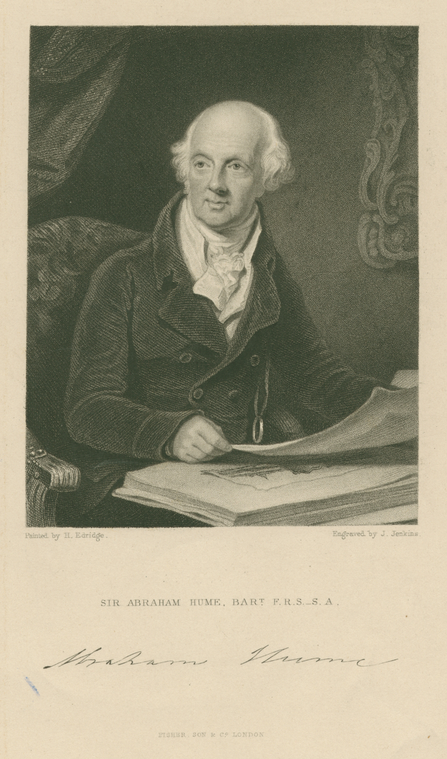 Sir Abraham Hume. - NYPL Digital Collections