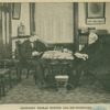 President Thomas Hunter and his secretary.