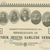 Henrik Johan Ibsen -- Portraits