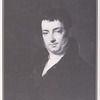 The frontispiece portrait in oils by Irving's friend Charles R. Leslie, was completed in 1820 when the author was thiry-seven, and had just finished The Sketch Book. It measures approximately 7"x 91/4" and is in the Manuscripts and Archives Division of The New York Public Library.
