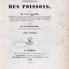 Histoire naturelle des poissons, Vol. 1, [Title page]