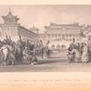 The Emperor Taou-Kwang reviewing his guards, Palace of Peking.