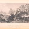 Foot of the Too-hing, or two peaks, at Le Nai, Province of Chen-si.