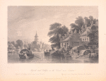 Pagoda and village on the canal, near Canton.