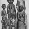 Idoles des Pahouins, des Gallois et de Ivéia, rapportées par MM. Marche et de Compiègne.