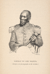 Portrait du chef Masoupa. (D'après une photographie de M. Gribble.)