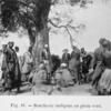 Boucherie indigène en plein vent.