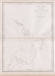 Carte génerale, de la partie, de la nouvelle zélande, reconnue par le capitaine de Frégate Dumont D'urville, Drefsée per Mr. Lottin, enseigne de vau, expedition de la copvette de S. M. l' Astrolabe, janvier, février, mars, 1827
