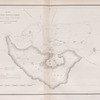 Plan, de l' île Tonga-Tobou, levé et drefsé M. E. Pâris, Enseigne de vaifsean, expédition de la Corvette de S. M. l' Astrobe, Avril et Mai 1827