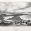 Vue dun Étang  prés la Baie du Roi Georges. (Nelle Hollande.).