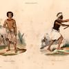 Tonga-Tabou. Costumes des habitans., Costume de guerre.