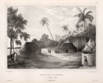 Maison de la Tamaha., au village de Moua. (Tonga-Tabou.)