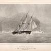 La corvette l'Astrolabe. en danger de se perdre sur les cocheá de l'île leighs. (Nouvelle Irlande.).
