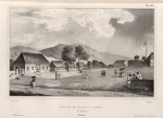Vue de la place d'armes. A. Amboine. (Molugues.)