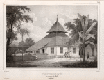 Vue d'une Mosquée. au guartier des Malais. (Amboine.).