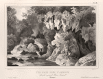 Vue Prise  Près d' Amboine. dans les ravins de Batou-Gamtpm. (Moluques.).
