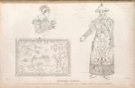 Costumes Chinois.: 1. Costume de mariage d'un marchand chinois d' Amboine; 2. Costume de la mariée; 3. Plague en broderie guise porte sur la poitrine.