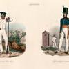 Amboine.: Soldat de la Milice Malaise; Officier de la garde bourgeoise.