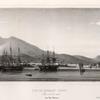 Vue de hobart town. prise de la rade. (Ile Van Diemen.)