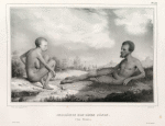 Indigènes des deux sèxes. (Van-Diemen.).