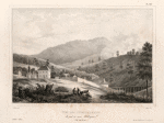 Vue des défrichemens. Au pud du mont wellington. (Ille Van Diemen.).
