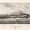 Vue du fort hollandais. à Manado. (Molugues.).