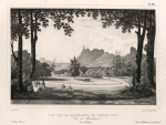 Vue de la montagne de pieter bot. prise de monplaisiv. (Ile de France.).