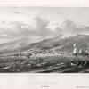 Vue de saint denis. (Ile Bourbon.).