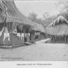 Habitation dans un village guyanais.