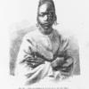 Type mandinkais de la rive droite du haut Niger, d'après une photographie de M. Van Bosch.