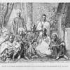 La mission ouassoulienne (Karamoko et ses serviteurs), d'après une photographie de M. Van Bosch.