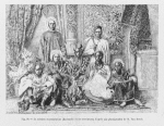 La mission ouassoulienne (Karamoko et ses serviteurs), d'après une photographie de M. Van Bosch.