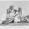 Griots de Sambala, roi de Médine, d'après une photographie de M. Barbier.