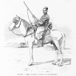 Spahi sénégalais, d'après une photographie.
