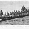 Pirogue de la côte de Cameroun. (D'après une photographie de M. le capitaine Laumonier.)