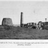 A familiar sight in St. Croix, the ruins of an old sugar mill and the stone tower of its cane grinding windmill.