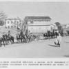 Artillerie indigène défilant a Dakar. Le 6e régiment d'artillerie coloniale est composé mi-partie de noirs et de blancs.
