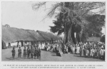 Le marché de Kankan (Haute-Guinée). Cette ville ou doit aboutir le chemin de fer de Guinée est le plus gros marché d'approvisionnement du caoutchouc.