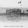 Postal canoe on the Niger.
