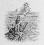 A passenger on the river.
