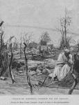 Village de Woumoun, incendié par les Anglais.