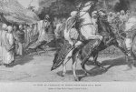 Le frère de l'empereur de Sokoto prend congé de M. Mizon.