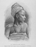 Une femme blanche Foulani.