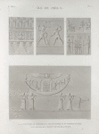 Île de Philæ. 1.2.4. Sculptures du portique du Grand Temple et du premier pylône; 3. Bas-relief de l'édifice ruiné de l'ouest.
