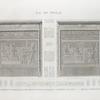Île de Philæ. 1.2. Décorations intérieurs de deux murs d'entrecolonnement de l'édifice de l'est; 3-22. Détails d'hiéroglyphes.