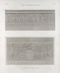 Île d'Éléphantine. Bas-reliefs du temple du sud.