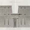 Edfou [Idfû] (Apollinopolis Magna). Élévation du pylône du Grand Temple