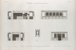 Edfou [Idfû] (Apollinopolis Magna). Plan, coupes et élévations du Petit Temple.