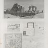 El Kab (Elethyia). 1.2. Plans des ruines et des environs; 3.4. Vue et plan particulier des édifices.